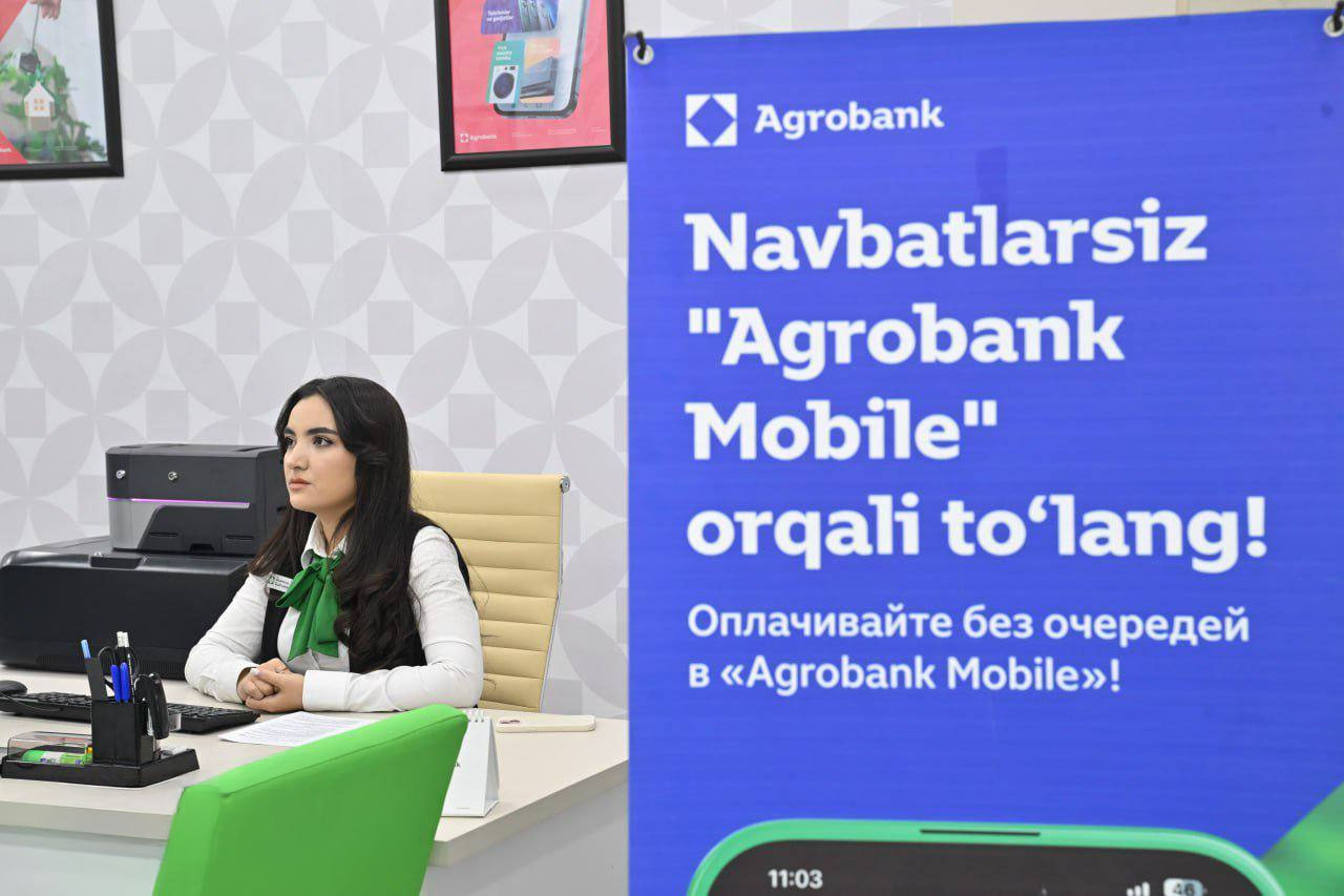 Агробанк мижозлар учун кенг имкониятларни ишга туширди