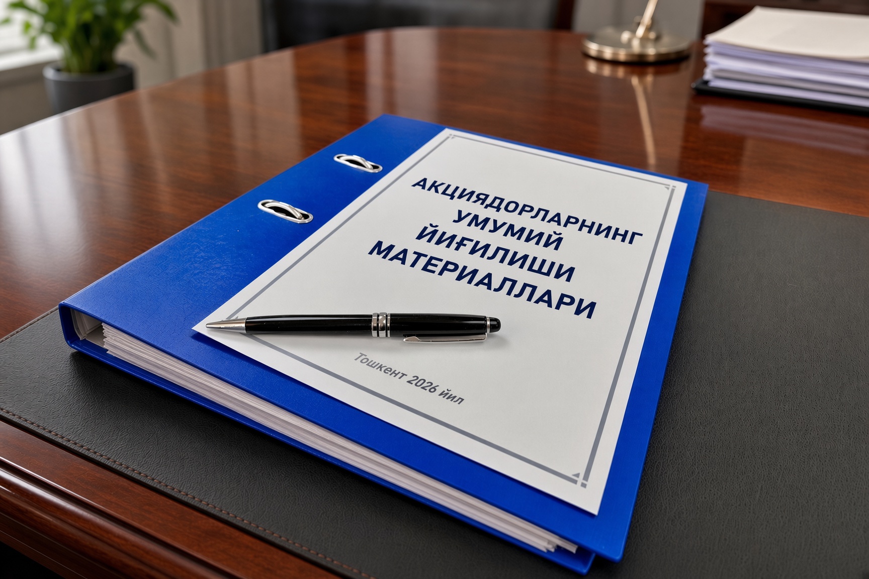 Акциядорлар умумий йиғилиши